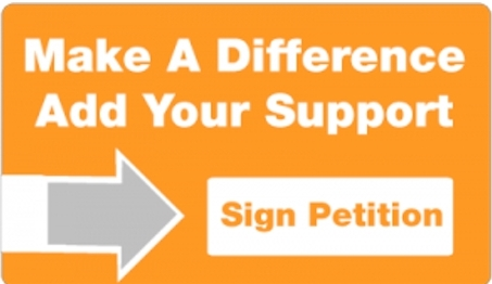 Make a difference, add your support by signing this petition - Sign info graphic 